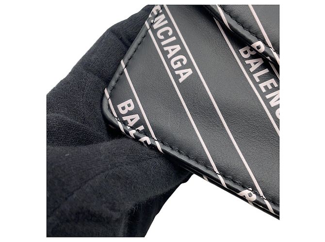 Everyday Borsa a tracolla con catena Balenciaga Nero - vista 7