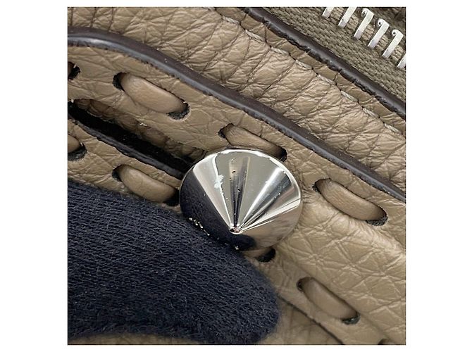 Mini borsa Fendi Selleria By The Way in pelle di vitello - vista 9