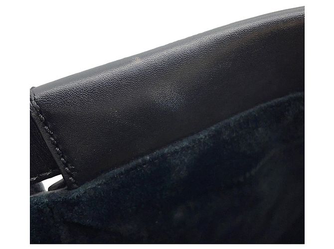 Fendi Peekaboo Regular Lederhandtasche Schwarz - Ansicht 10