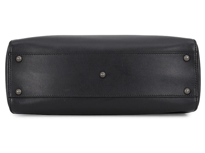Fendi Peekaboo Regular Lederhandtasche Schwarz - Ansicht 3