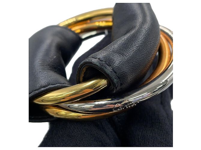 Borsa a mano in pelle Cartier Trinity Nero - vista 13