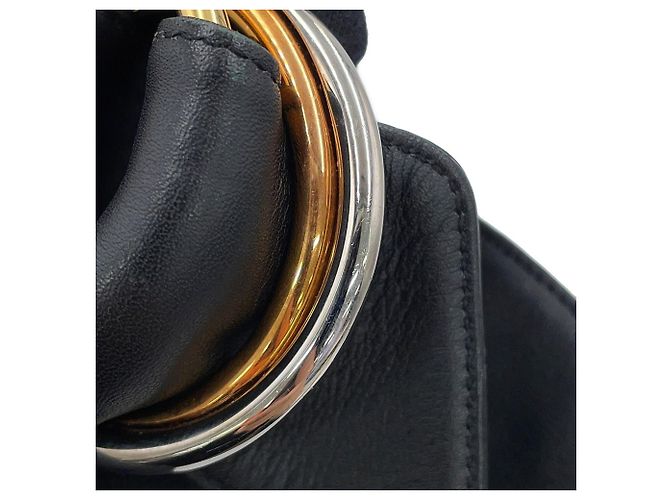 Borsa a mano in pelle Cartier Trinity Nero - vista 15