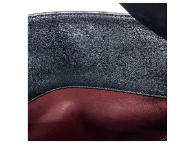Borsa a mano in pelle Cartier Trinity Nero - vista 9