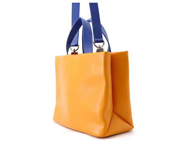 Louis Vuitton Saffron Leder Tote Bag Golden - Ansicht 2