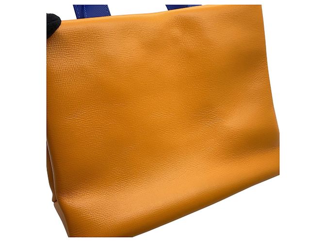 Louis Vuitton Saffron Leder Tote Bag Golden - Ansicht 8