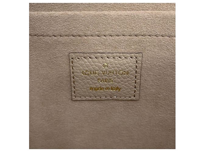 Portafoglio con catena Louis Vuitton Monogram Empreinte Grigio - vista 11