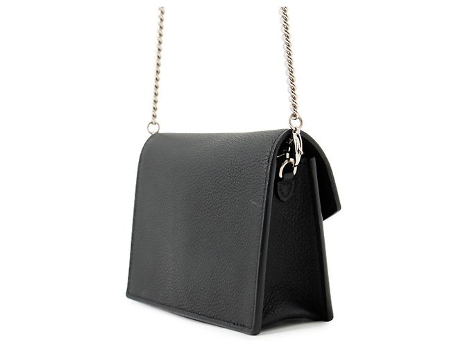 Borsa a tracolla con catena Louis Vuitton Pochette MyLockme Nero - vista 2