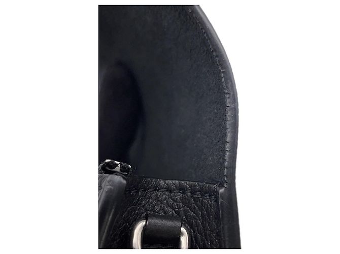 Borsa a tracolla con catena Louis Vuitton Pochette MyLockme Nero - vista 9