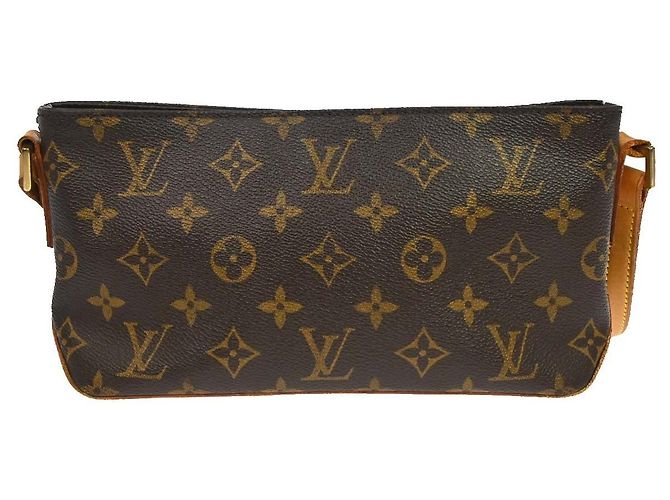 Louis Vuitton Trotteur Monogram Canvas Marrone - vista 2