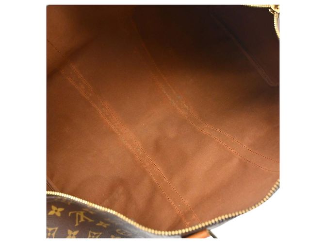 Louis Vuitton Keepall Monogram 50 Marrone - vista 3