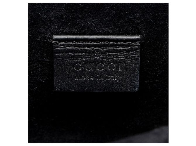 Borsa a tracolla Dionysus Medium E/W in GG Supreme e cristalli Gucci Marrone Beige - vista 8