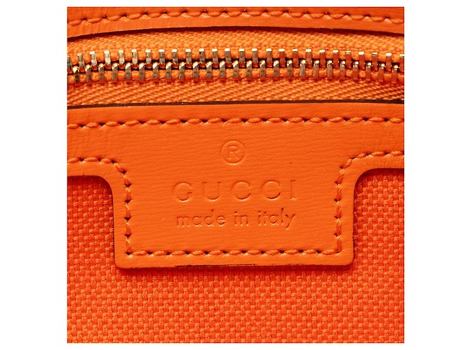Bolso de hombro Small Gucci GG Canvas Luce Naranja - vista 8