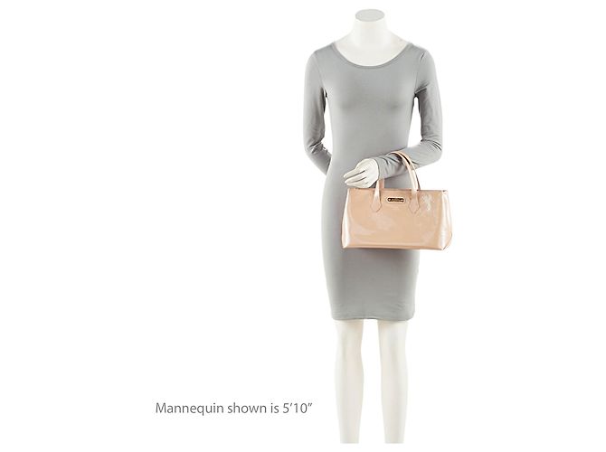Louis Vuitton Monogram Vernis Wilshire PM Tote Braun Beige - Ansicht 5