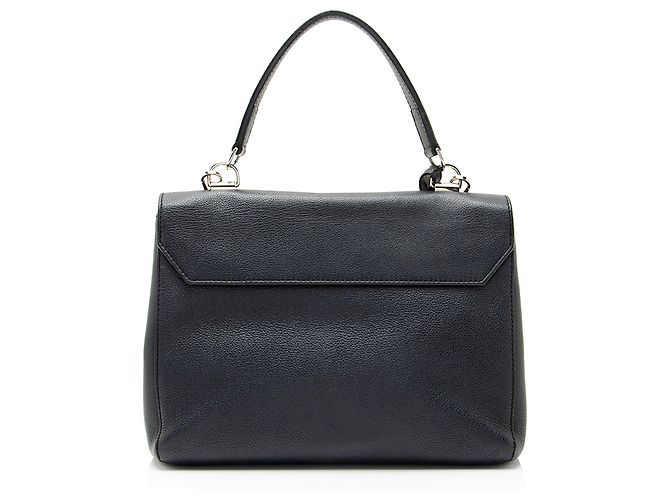 Borsa Lockme II in pelle di vitello Louis Vuitton Blu - vista 3