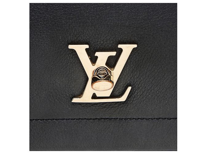 Borsa Lockme II in pelle di vitello Louis Vuitton Blu - vista 9