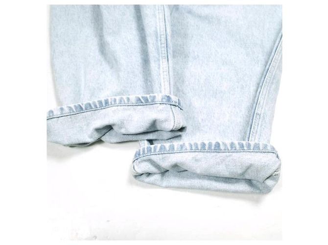 Autre Marque Hed Mayner PLEATED DENIM PANTS
Pantalones de denim de algodón Azul - vista 11