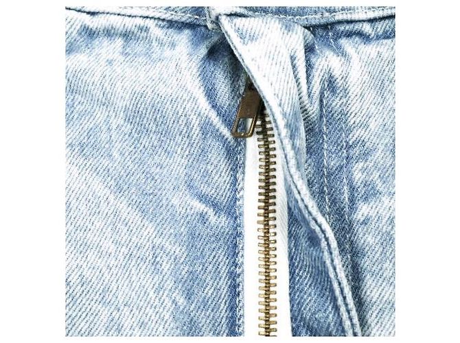 Autre Marque Hed Mayner PLEATED DENIM PANTS
Pantalones de denim de algodón Azul - vista 7