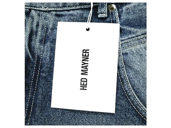 Autre Marque Hed Mayner DENIM PANTS
Pantalones de denim de algodón Azul - vista 4