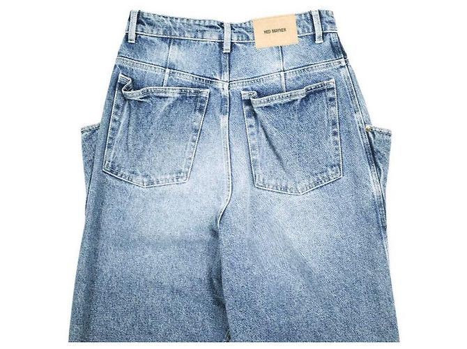 Autre Marque Hed Mayner DENIM PANTS
Pantalones de denim de algodón Azul - vista 8
