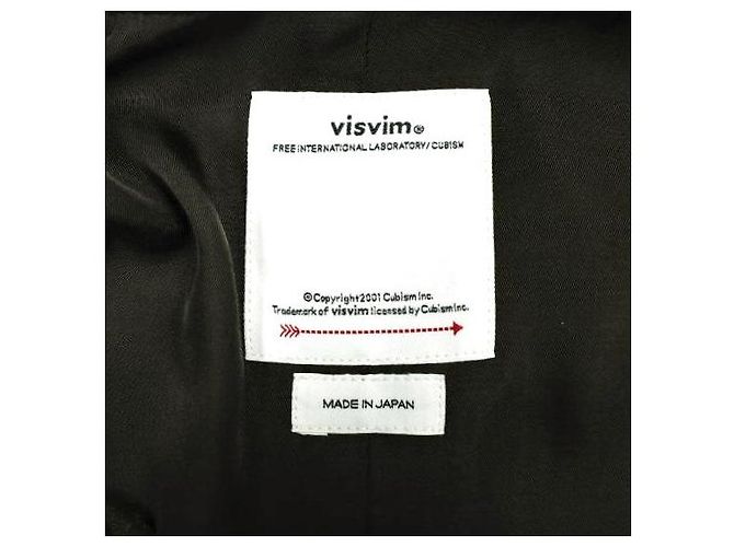 Autre Marque visvim SIX-FIVE FISHTAIL PARKA Parka Fishtail de lana y lino Verde Verde oliva - vista 11