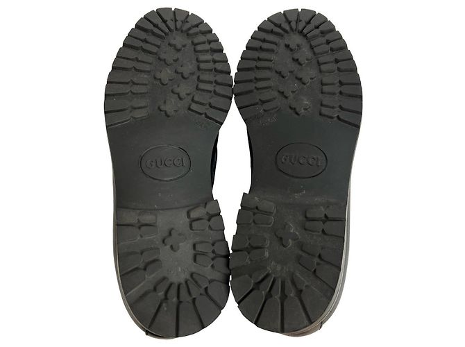 Stivali in pelle Gucci Nero - vista 6