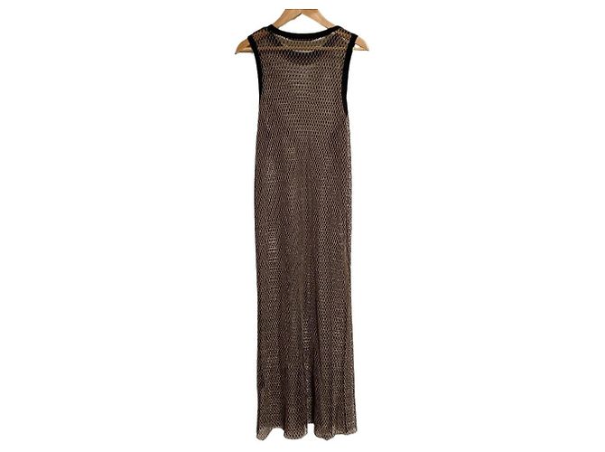 Autre Marque JOURNAL STANDARD Mesh-Kleid Braun - Ansicht 2