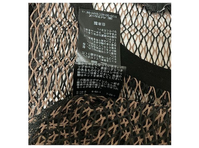 Autre Marque JOURNAL STANDARD Mesh-Kleid Braun - Ansicht 5