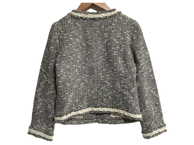 Autre Marque Giacca in Tweed m's select Marrone - vista 2