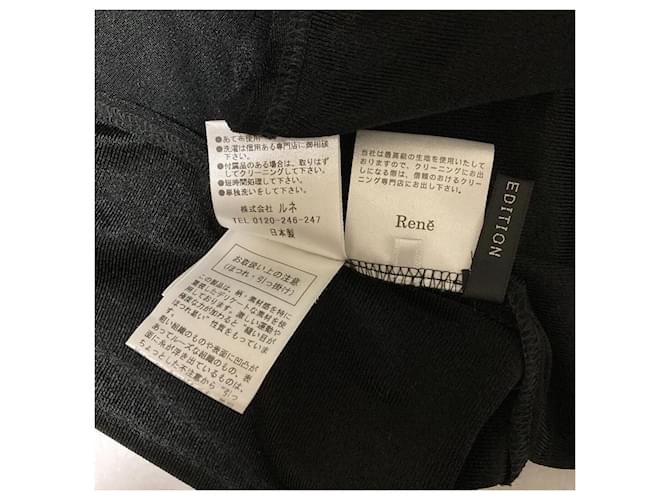 Autre Marque Top sin mangas con cintas Rene basic Negro - vista 5