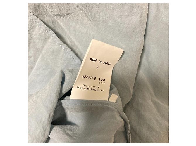 Autre Marque Blusa de manga larga de seda ESLOW Azul Azul claro - vista 4