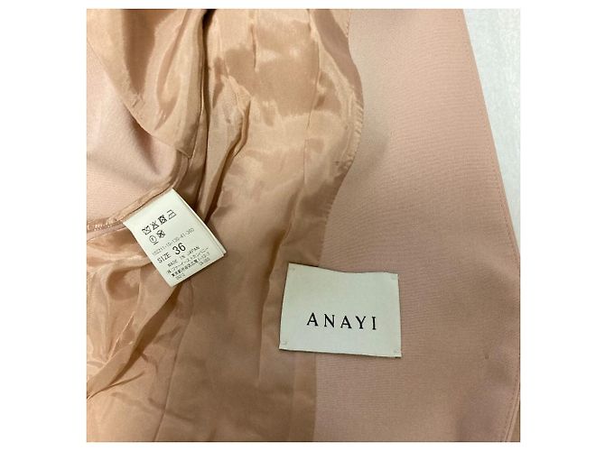 Autre Marque Chaqueta ANAYI OX Stretch sin cuello Rosa - vista 3