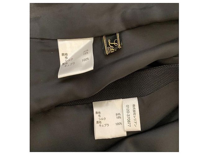 Autre Marque Conjunto de traje sin cuello Leilian Azul Azul marino - vista 3
