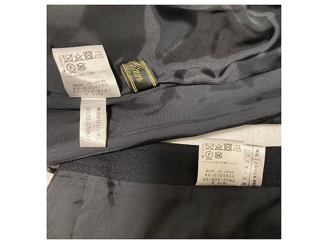 Autre Marque Conjunto de traje sin cuello Leilian Azul Azul marino - vista 4