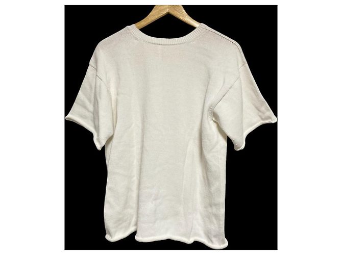 Top de punto ISSEY MIYAKE WEAR AND WORN Blanco - vista 2