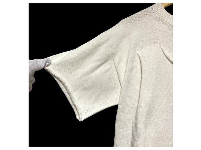 Top de punto ISSEY MIYAKE WEAR AND WORN Blanco - vista 3