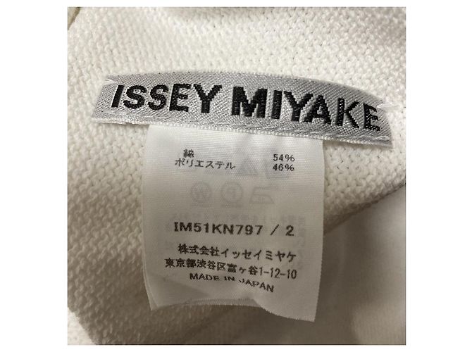 Top de punto ISSEY MIYAKE WEAR AND WORN Blanco - vista 5