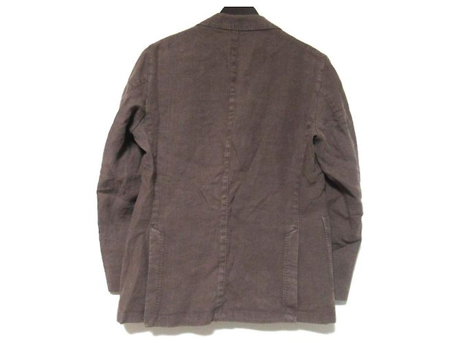 Autre Marque Conjunto de traje de lino L.B.M.1911 Castaño - vista 3