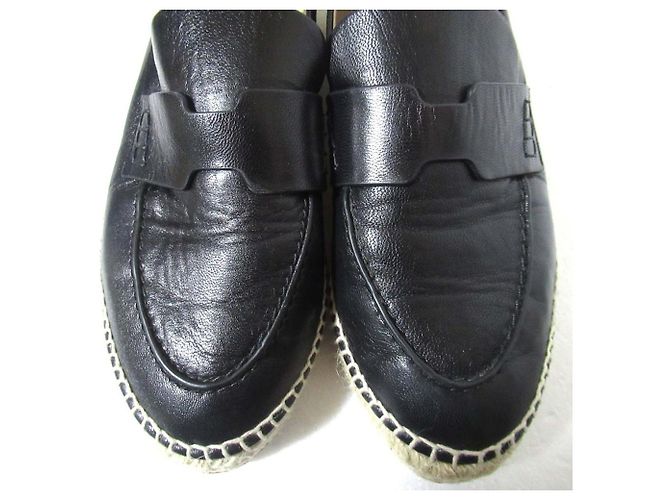 Hermès Hermes Trip Espadrille37 Slip-on Shoes Nero - vista 4