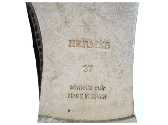 Hermès Hermes Trip Espadrille37 Slip-on Shoes Nero - vista 8