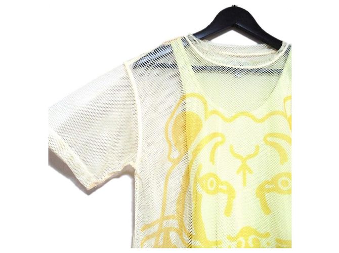 Camiseta de malla Kenzo con estampado de Tigre Amarillo - vista 3