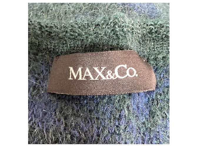 Autre Marque Jersey de mohair MAX&CO con cuello en V Verde - vista 4