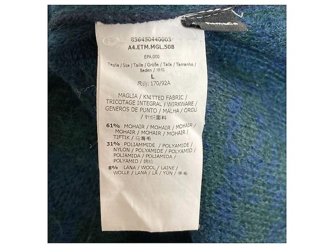 Autre Marque Jersey de mohair MAX&CO con cuello en V Verde - vista 5