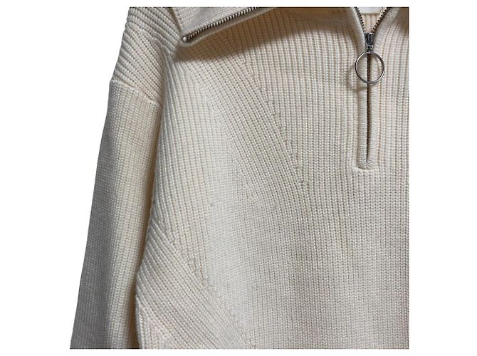 Autre Marque FRAY I.D Strickkleid Beige - Ansicht 3