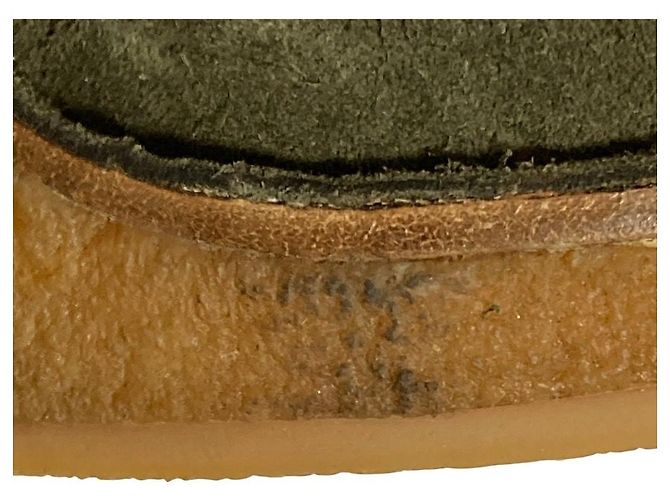 Stivaletti wedge stringati in camoscio Marc by Marc Jacobs Verde Cachi - vista 8