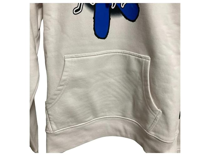 Marc Jacobs Heaven Fleece Pullover Hoodie Weiß Aus weiß - Ansicht 5