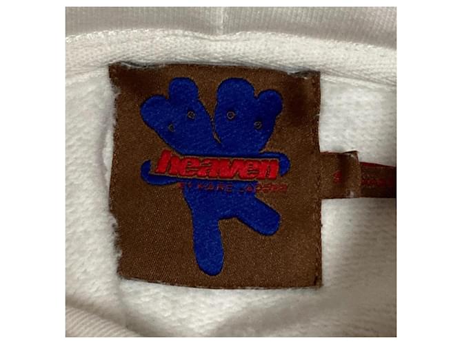 Marc Jacobs Heaven Fleece Pullover Hoodie Weiß Aus weiß - Ansicht 6