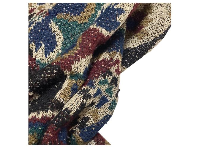 Autre Marque Missoni Wollpullover mit Rollkragen Mehrfarben - Ansicht 4