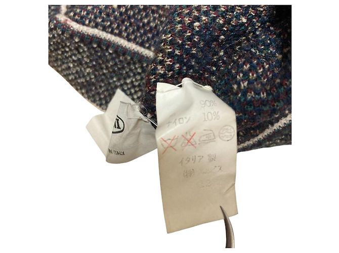 Autre Marque Missoni Wollpullover mit Rollkragen Mehrfarben - Ansicht 6