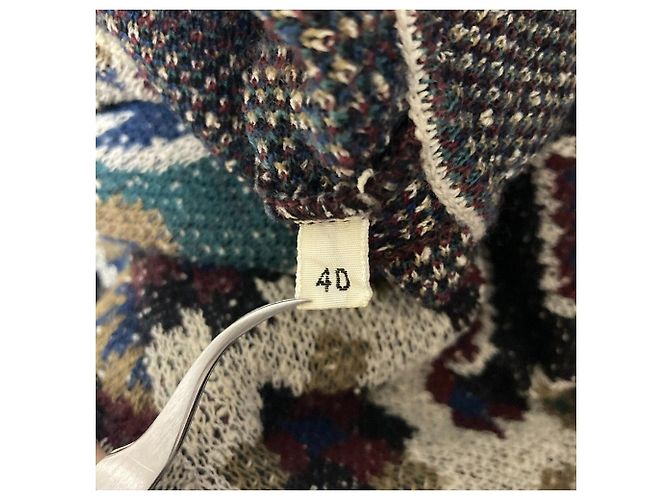 Autre Marque Missoni Wollpullover mit Rollkragen Mehrfarben - Ansicht 7