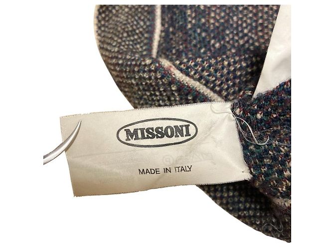Autre Marque Missoni Wollpullover mit Rollkragen Mehrfarben - Ansicht 8